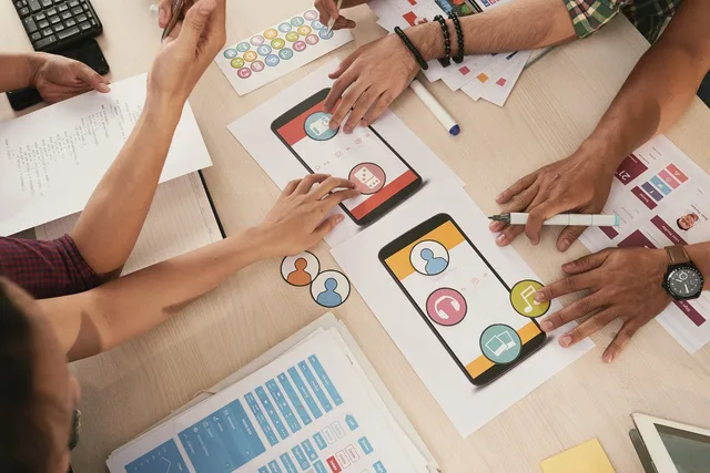 people, teamwork, business, document, meeting, coworker, start-up, hands, collaboration, application, discussing, information, idea, screen, table, lady, developing, technology, programmer, interface, icon, choosing, mobile, design, software. Common CRM strategy questions answered