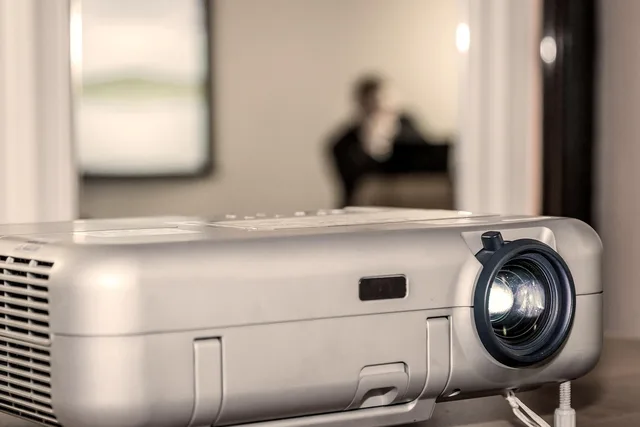 projector, audiovisual, auditorium, lens, light, display, device, film, hall, conference, audience, business, education, class, lecture, event, classroom, close-up, projector, projector, projector, projector, projector. Planning martech workflow learning in Denver and Austin