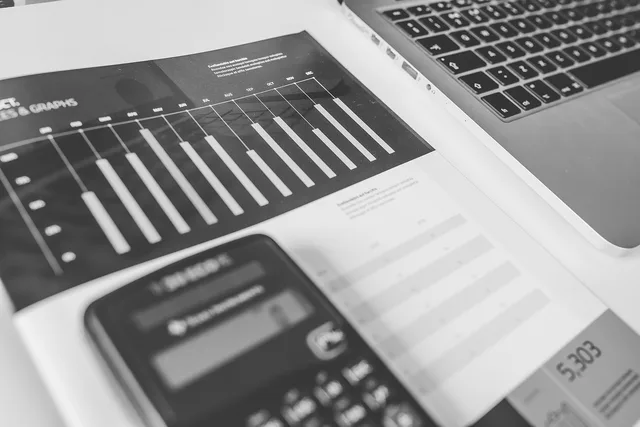 calculator, numbers, accounting, charts, graphs, finance, macbook, laptop, computer, technology, gray computer, gray technology, gray laptop, gray finance, gray numbers, gray accounting, accounting, accounting, accounting, accounting, accounting, finance. Marketing resource management benchmarks: the numbers and what sits behind them